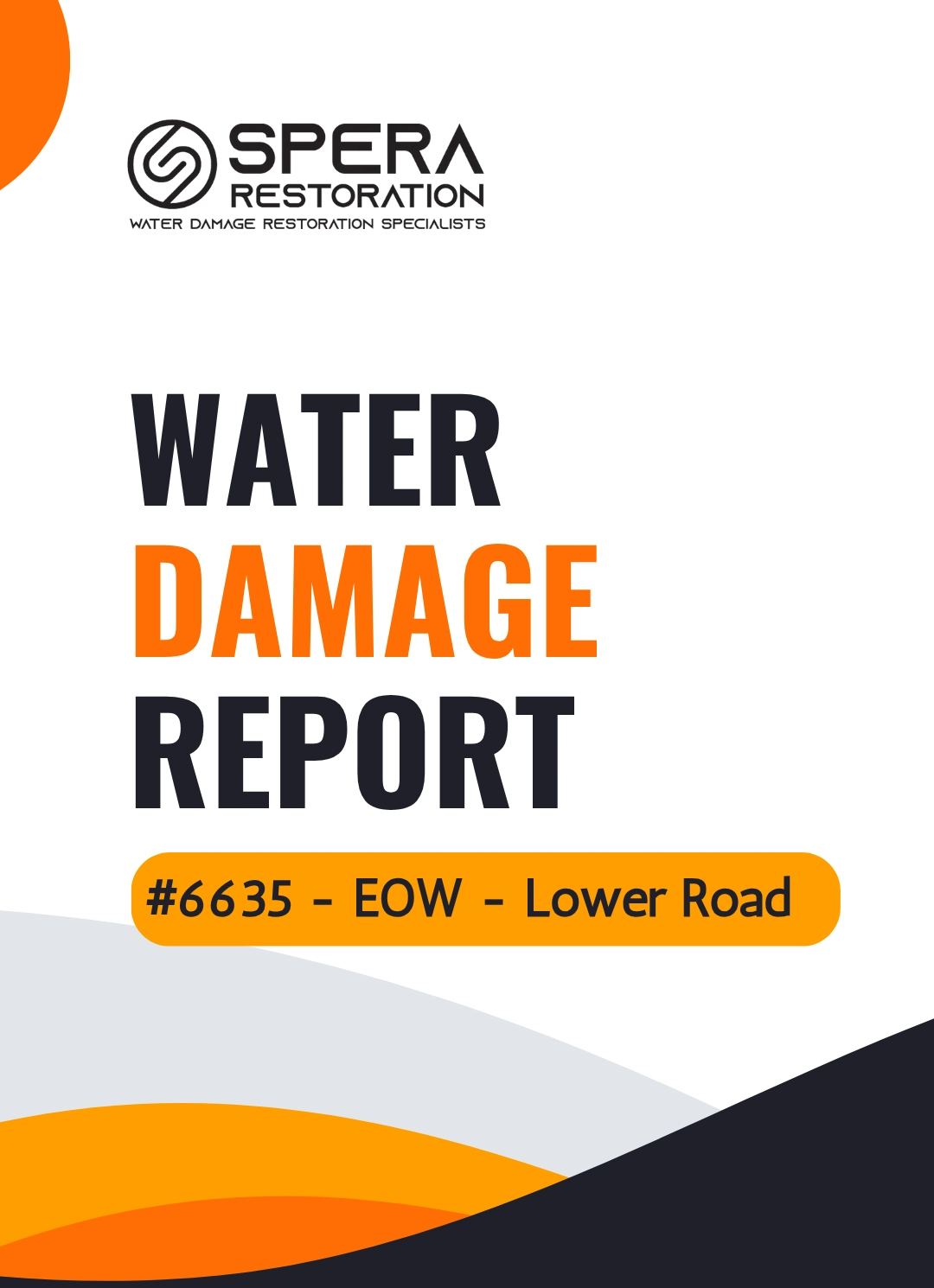 Water Damage Report